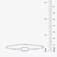 Diamond Addiction (G-H / Si2-I1) Womens 10K Gold 8 Inch Link Chain Bracelet