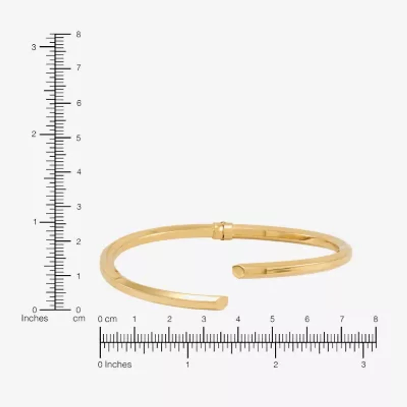 Gold Addiction Womens 10K Gold Bangle Bracelet