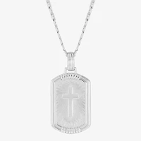 Mens Sterling Silver 22 Inch Chain Necklace