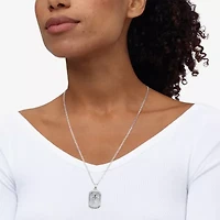 Mens Sterling Silver 22 Inch Chain Necklace