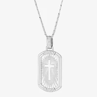 Mens Sterling Silver 22 Inch Chain Necklace