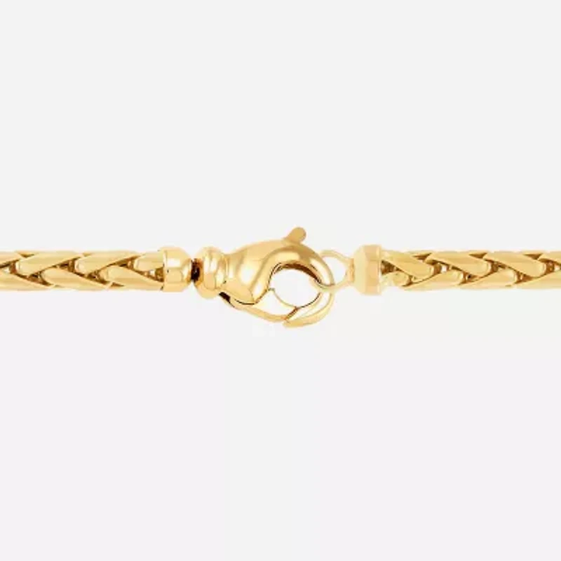 Limited Quantities! Womens 14K Gold 7.5 Inch Semisolid Link Chain Bracelet