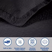 SUPERIOR® Fleur De Lis Matelasse French Pattern Jacquard Bedspread