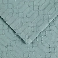 SUPERIOR® Remi Geometric Fringe Boho Modern Jacquard Bedspread