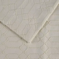 SUPERIOR® Remi Geometric Fringe Boho Modern Jacquard Bedspread