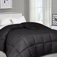 SUPERIOR® Solid All Season Plush Microfiber Down Alternative Hypoallergenic Comforter