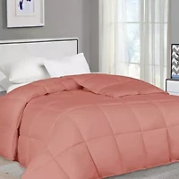 SUPERIOR® Solid All Season Plush Microfiber Down Alternative Hypoallergenic Comforter