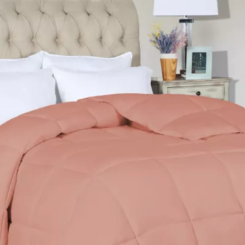 SUPERIOR® Solid All Season Plush Microfiber Down Alternative Hypoallergenic Comforter