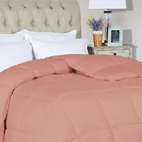 SUPERIOR® Solid All Season Plush Microfiber Down Alternative Hypoallergenic Comforter