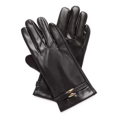 Collection Xiix Oval Logo Pu 1 Pair Gloves