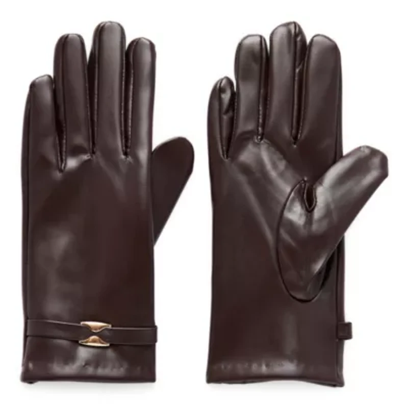 Collection Xiix Oval Logo Pu 1 Pair Gloves