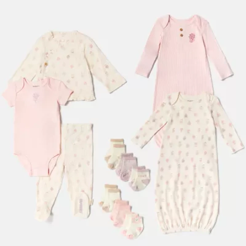 Huggies Baby Girls 3-pc. Pant Set