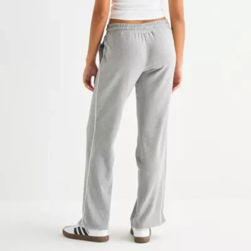 Arizona Womens Juniors Mid Rise Sweatpant
