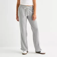Arizona Womens Juniors Mid Rise Sweatpant