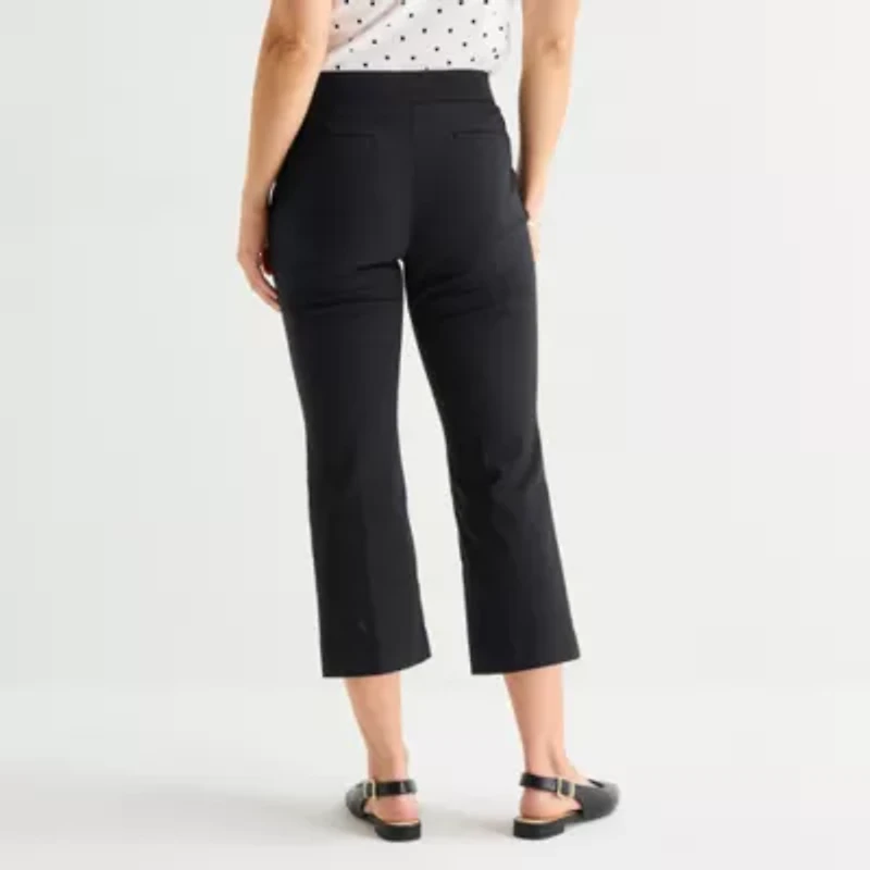 Liz Claiborne Womens Flare Capri Pant