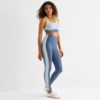 Xersion EverContour+ Womens Quick Dry High Rise 25" 7/8 Ankle Legging