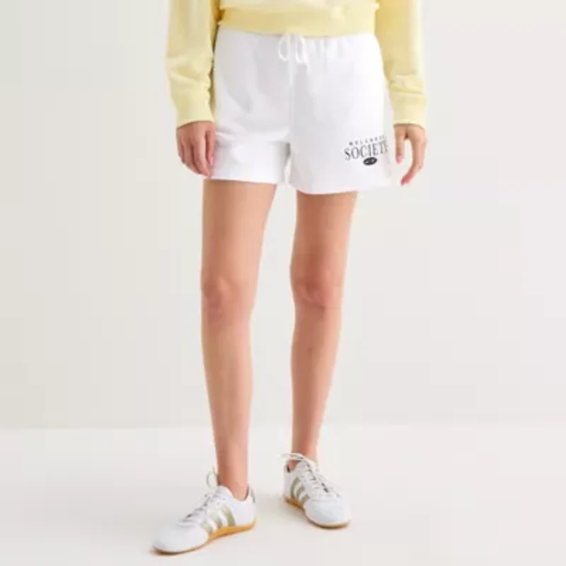 Xersion Womens 4" French Terry Active Pull-On Short