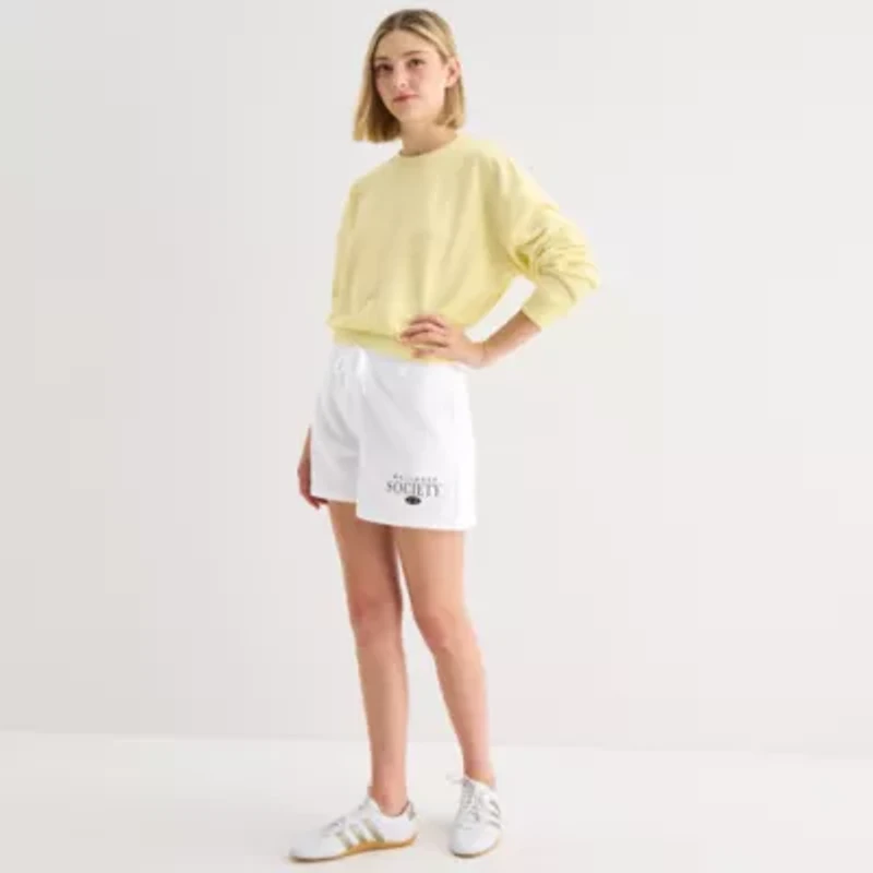 Xersion Womens 4" French Terry Active Pull-On Short
