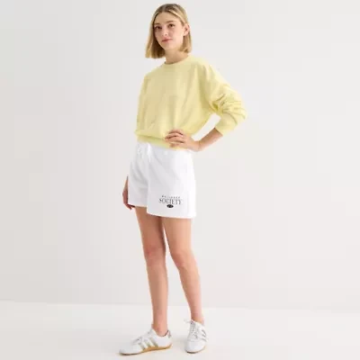 Xersion Womens 4" French Terry Active Pull-On Short