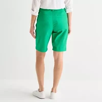 St. John's Bay Womens 12 1/4" Bermuda Short