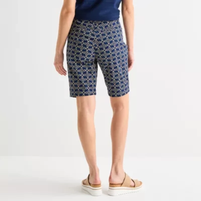 St. John's Bay Womens 11" Bermuda Short