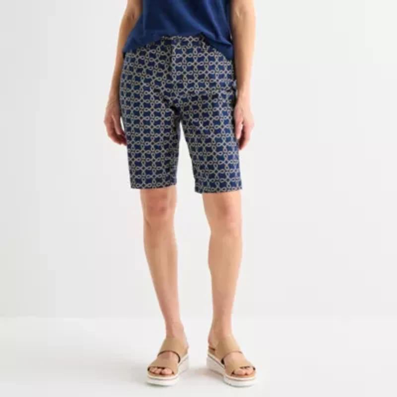 St. John's Bay Womens 11" Bermuda Short