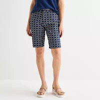 St. John's Bay Womens 11" Bermuda Short