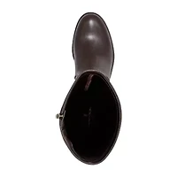 BANDOLINO Womens Dennie Flat Heel Riding Boots