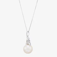 Limited Quantities! Womens 1/2 CT. T.W. Genuine White 14K Gold 18 Inch Pendant Necklace