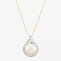 Limited Quantities! Womens 3/8 CT. T.W. Genuine White 14K Gold 18 Inch Pendant Necklace