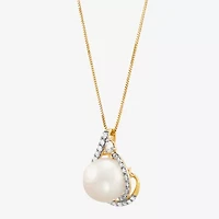 Limited Quantities! Womens 3/8 CT. T.W. Genuine White 14K Gold 18 Inch Pendant Necklace