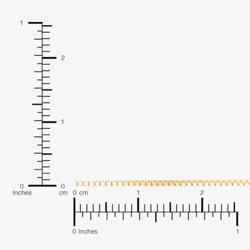 Made in Italy Womens 10K Gold 20 Inch Box Chain Necklace