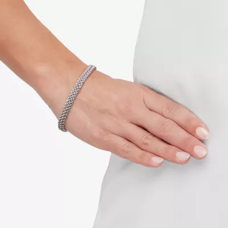 Limited Quantities! Womens Sterling Silver 7.5 Inch Link Chain Bracelet