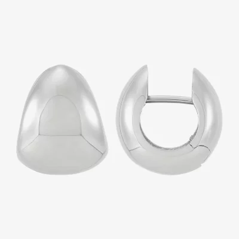 Limited Quantities! Womens Sterling Silver 15mm Hoop Earrings