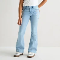 Thereabouts Little & Big Kid Girls Flare Leg Jean