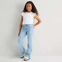 Thereabouts Little & Big Kid Girls Flare Leg Jean