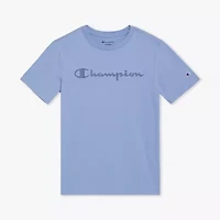 Champion Big Kid Boys Round Neck Short Sleeve Regular Fit Graphic T-Shirt