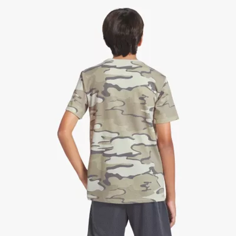 Champion Big Kid Boys Round Neck Short Sleeve Regular Fit Graphic T-Shirt