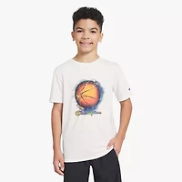 Champion Big Kid Boys Round Neck Short Sleeve Regular Fit Graphic T-Shirt
