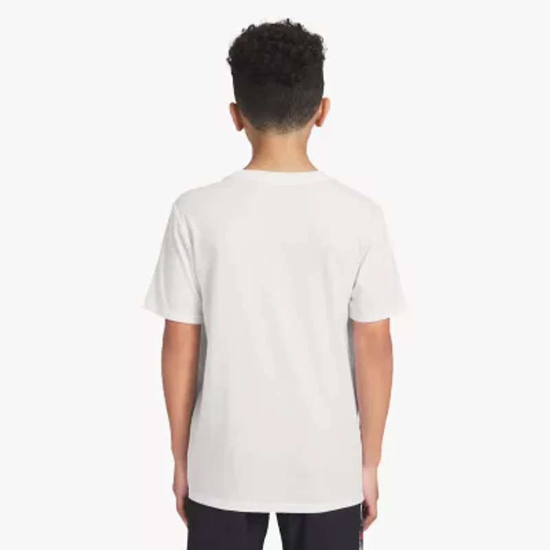 Champion Big Kid Boys Round Neck Short Sleeve Regular Fit Graphic T-Shirt