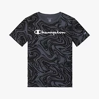 Champion Big Kid Boys Round Neck Short Sleeve Regular Fit Graphic T-Shirt