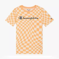 Champion Big Kid Boys Round Neck Short Sleeve Regular Fit Graphic T-Shirt