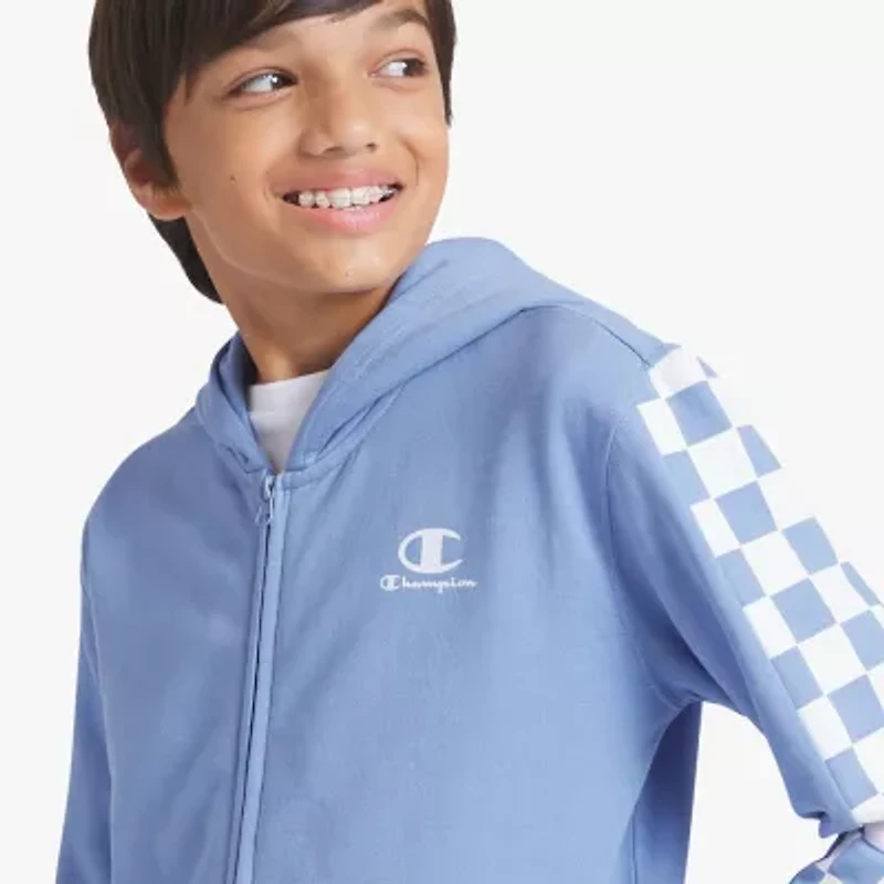 Champion Big Kid Boys Long Sleeve Zipper Active Hoodie