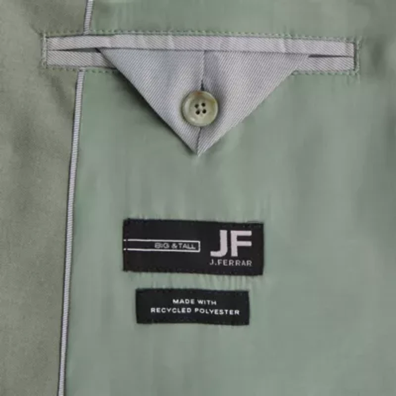 J. Ferrar Ultra Comfort Mens Regular Fit Big and Tall Suit Jacket