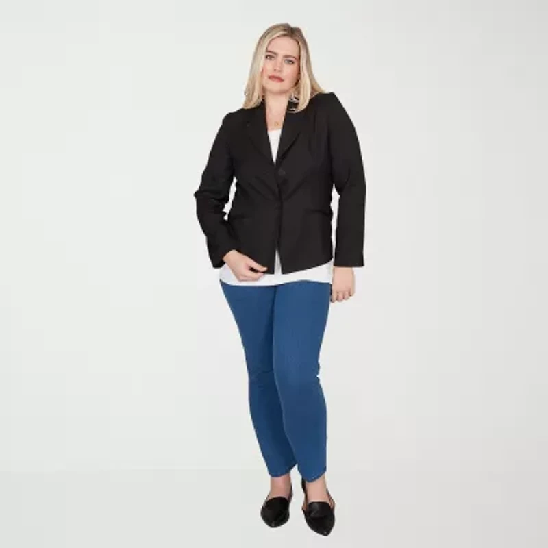 Alfred Dunner Classics Womens Regular Fit Suit Jacket