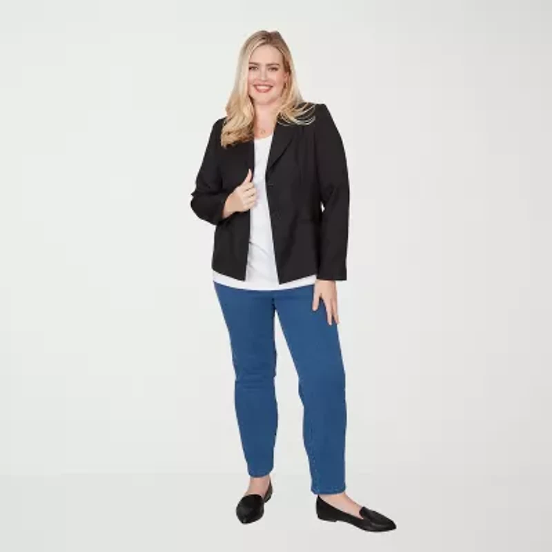 Alfred Dunner Classics Womens Regular Fit Suit Jacket