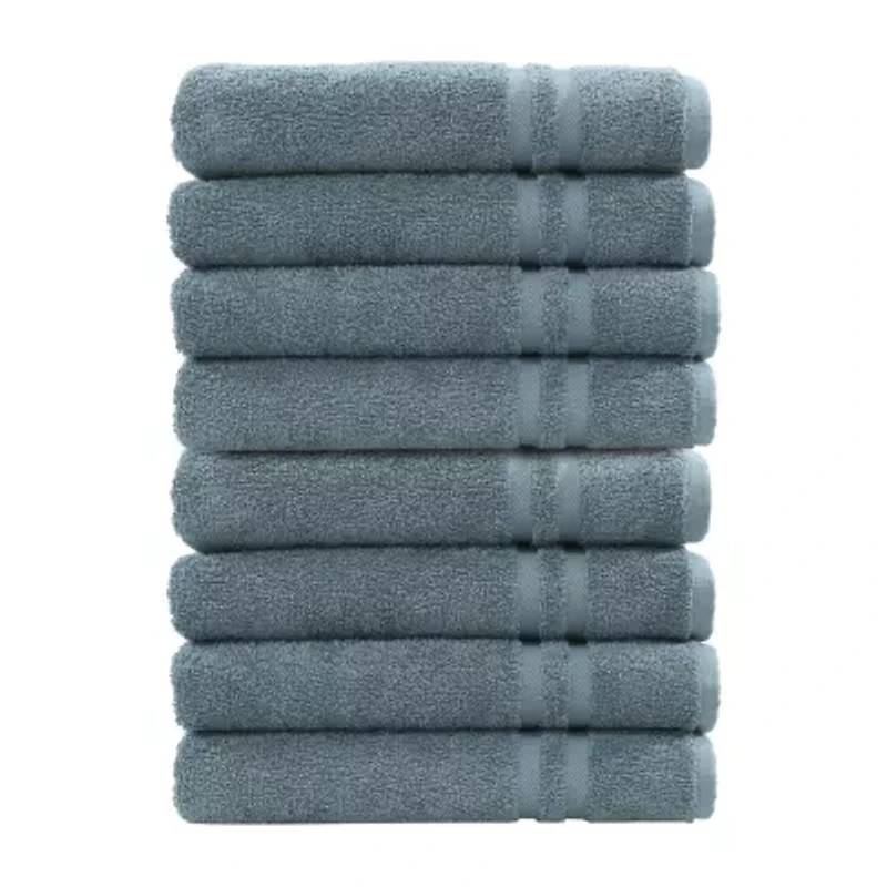 Linum Home Textiles Turkish Cotton Denzi 8-pc Hand Towel Set