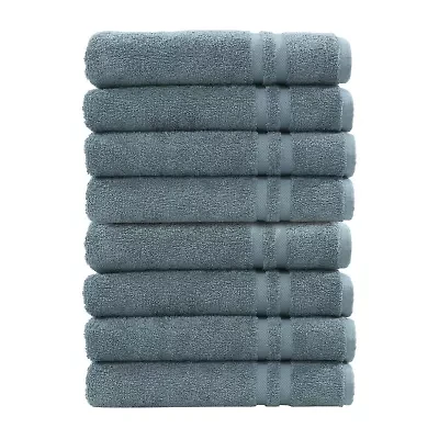 Linum Home Textiles Turkish Cotton Denzi 8-pc Hand Towel Set