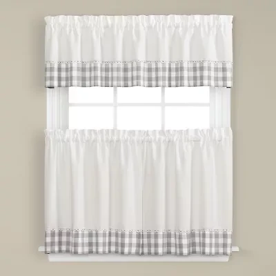 Saturday Knight Cumberland 2-pc. Rod Pocket Window Tier