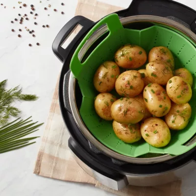 Instant Pot Aluminum Dishwasher Safe Steamer Inserts